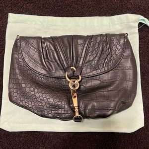 Deux Luxe Vegan Leather Clutch